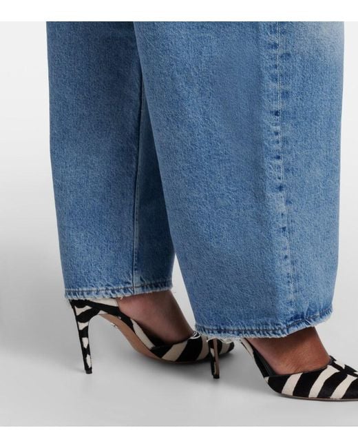 Agolde Blue Vana Wide-Leg Jeans
