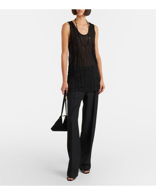 Totême  Black Knitted Top