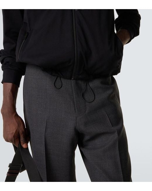 Prada Black Cotton-Blend Jacket for men
