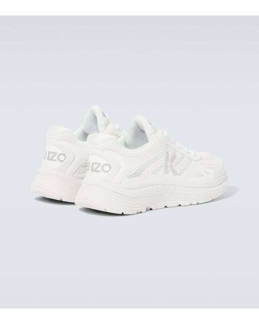 KENZO White Pace Sneakers for men