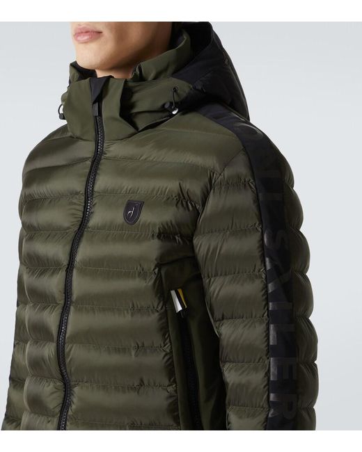 Toni Sailer Green Ian Puffer Ski Jacket for men