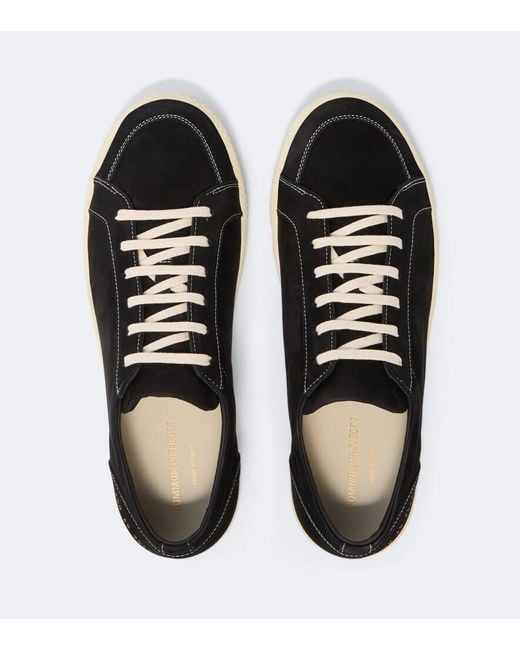 Common Projects Black Skate Leather Sneakers for men