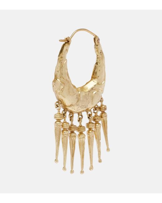 ALÉMAIS Metallic Le Jardin Spike Hood Earrings