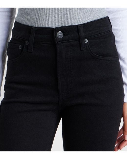 Citizens of Humanity Black Devin Capri Jeans