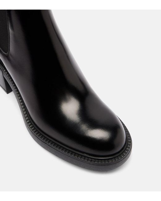 Tod's Black 60 Leather Chelsea Boots