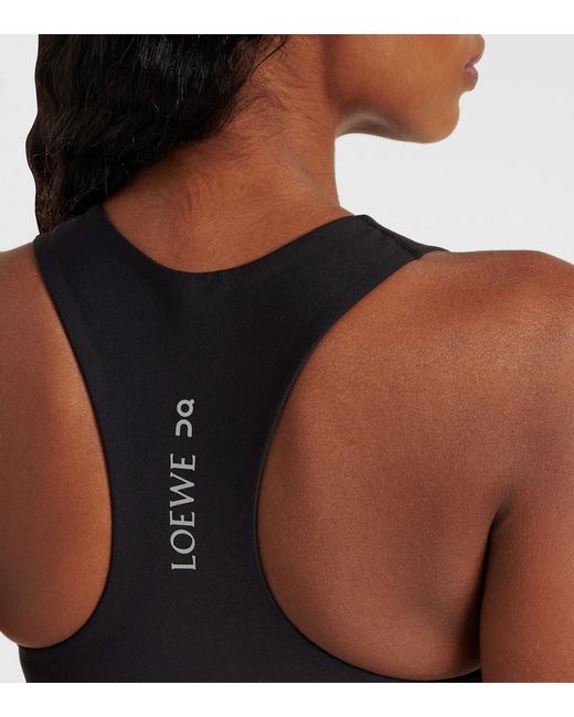 X On – Brassiere De Sport A Logo Loewe en coloris Black
