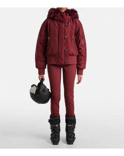 Goldbergh Red Paris Ski Pants