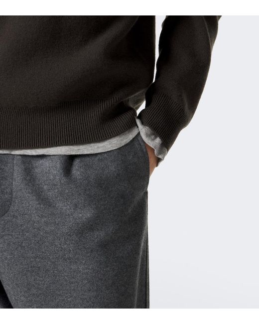 Lisa Yang Gray Edmond Cashmere Sweater for men
