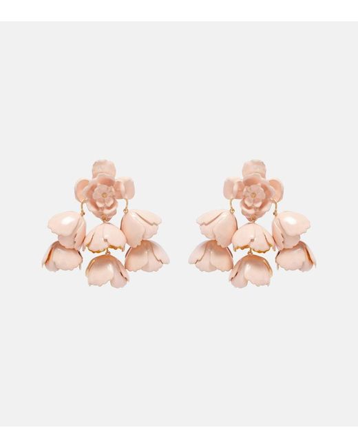 Pendientes Flower Cloud Chloé de color Pink
