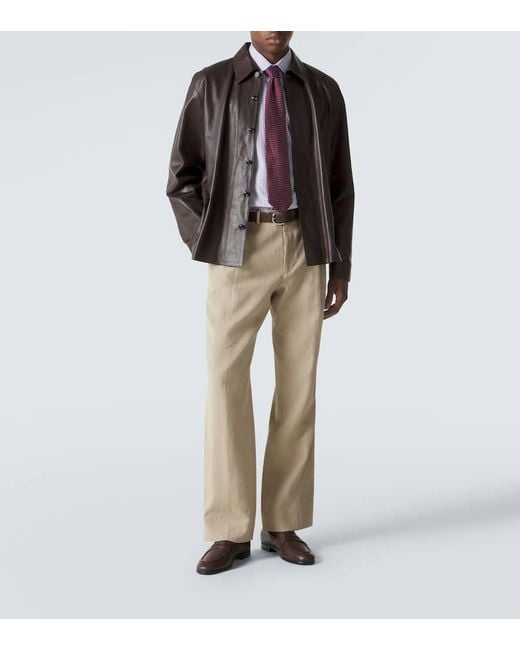 Church's Brown Milton Leather Penny Loafers for men