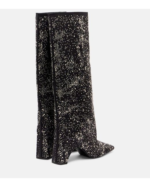 Bottes A Ornements Coperni en coloris Black