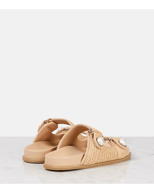 Sandali Fayence di Jimmy Choo in Natural