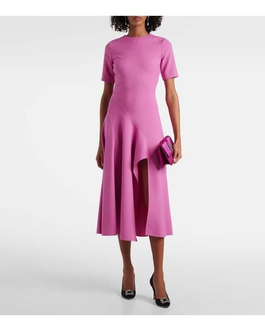 Clutch Capri di Manolo Blahnik in Purple