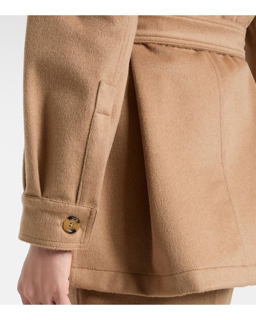 Giacca Leva di Max Mara in Brown