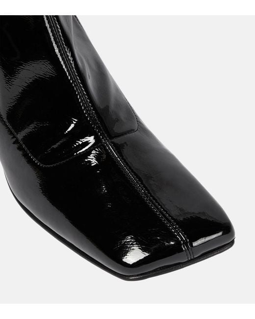 Souliers Martinez Black Lola Ankle Boots