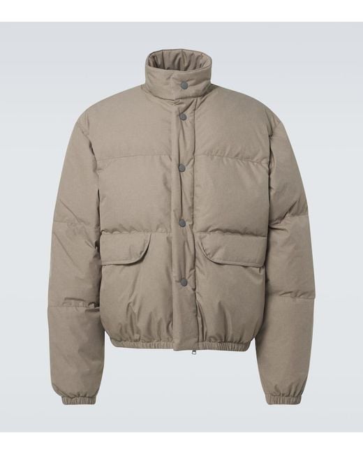Our Legacy Wattierte Jacke Inhale Puffa in Natural für Herren