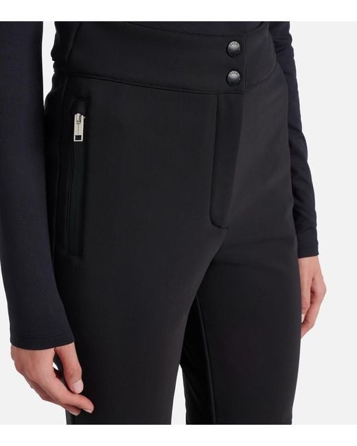 Yves Salomon Blue Flared Ski Pants