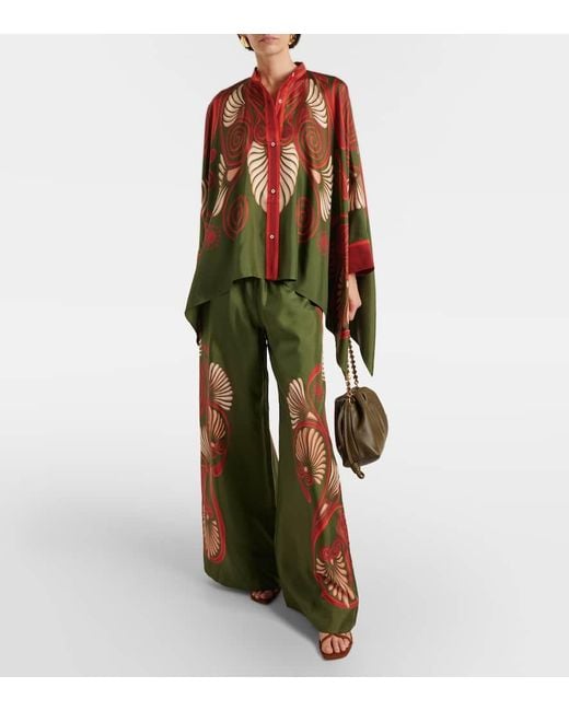 Camisa Foulard De Sarga De Seda LaDoubleJ de color Multicolor