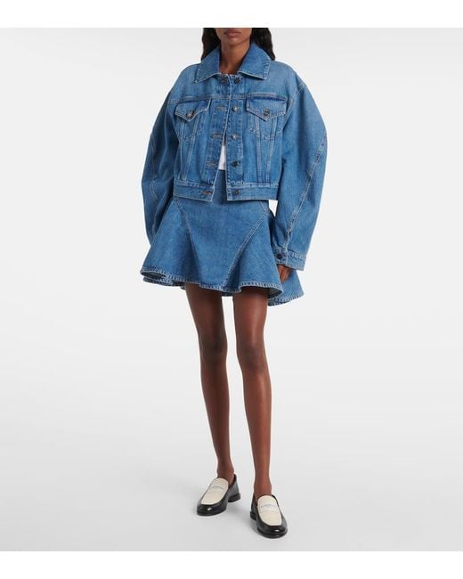 Veste En Jean Givenchy en coloris Blue
