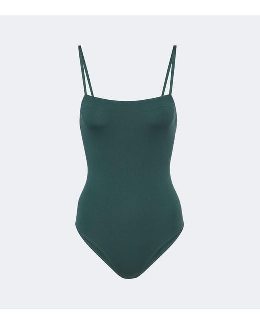 Eres Green Aquarelle Swimsuit