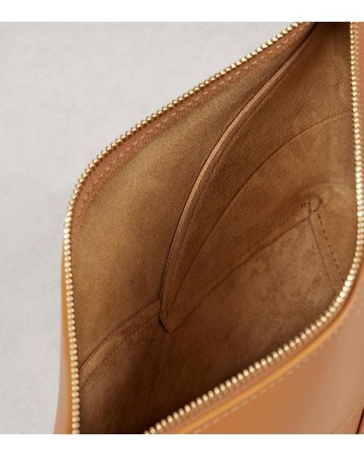 Loewe White Puzzle Fold Leather Shoulder Bag