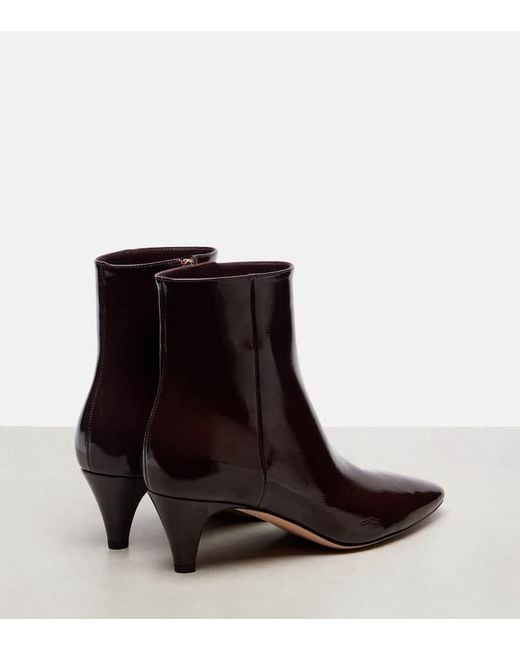 Botines 55 De Charol Gianvito Rossi de color Brown