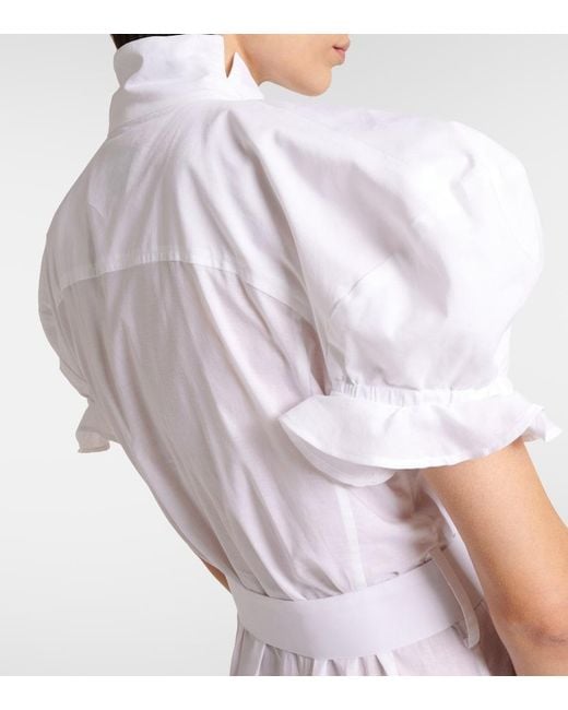 Vivienne Westwood White Cotton Dress