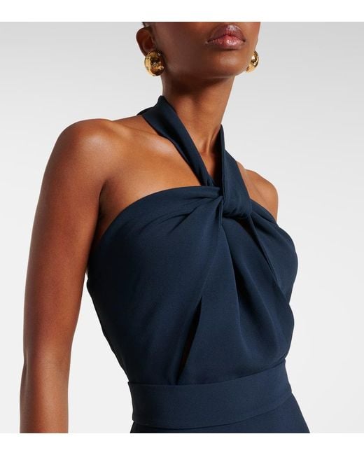 Robe Longue Elie Saab en coloris Blue