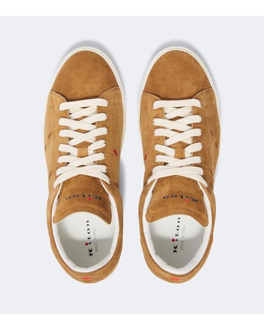 Baskets En Daim Kiton pour homme en coloris Brown