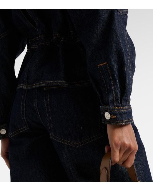 Isabel Marant Blue Jacke Dolie Aus Denim