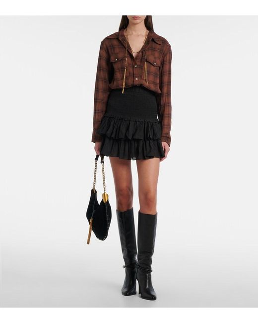 Isabel Marant Black Short Skirts
