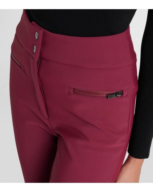 Fusalp Red Diana Ski Pants