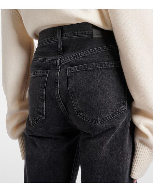 Citizens of Humanity Blue Blaine High-Rise Slim Jeans
