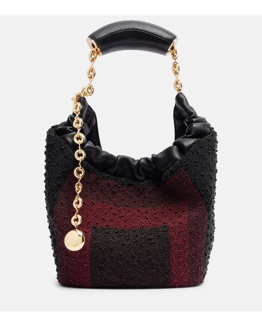 Borsa Squeeze Mini di Loewe in Red