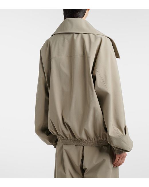 Balenciaga Natural Logo Jacket