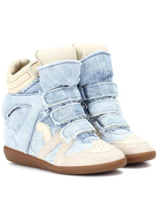 Isabelle marant basket compensée new arrivals