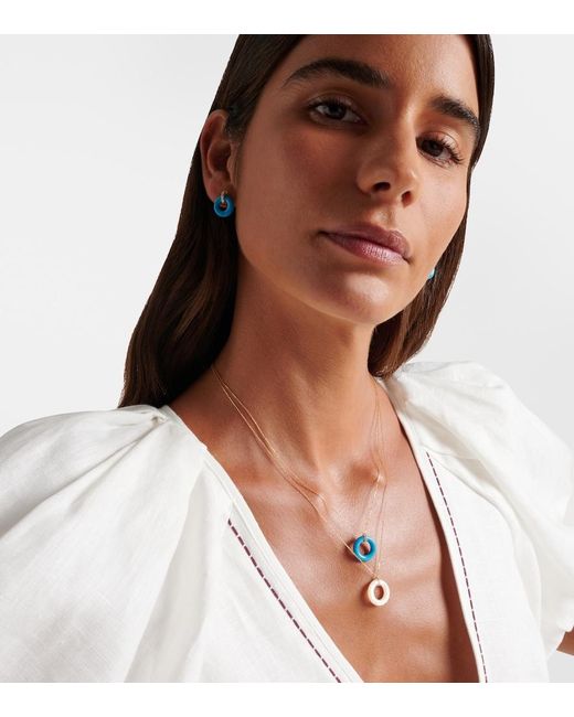 Mateo White 14Kt Pendant Necklace With
