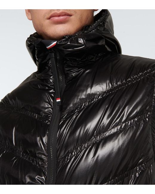 Moncler Black Salantin Technical Vest for men