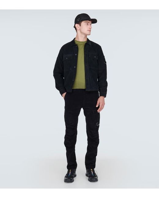 C P Company Green Wool Sweater for men