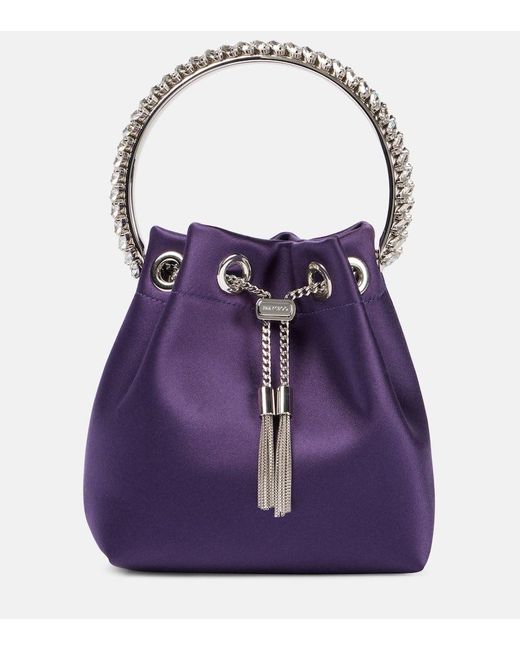 Fuchsia Bon Bon Satin Bucket