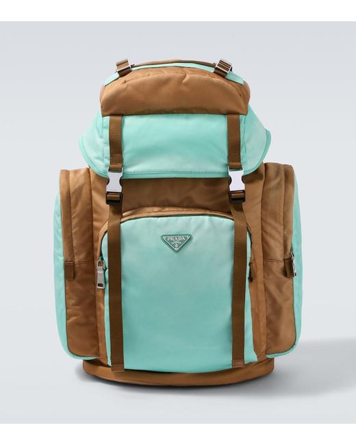 Zaino Large di Prada in Green da Uomo