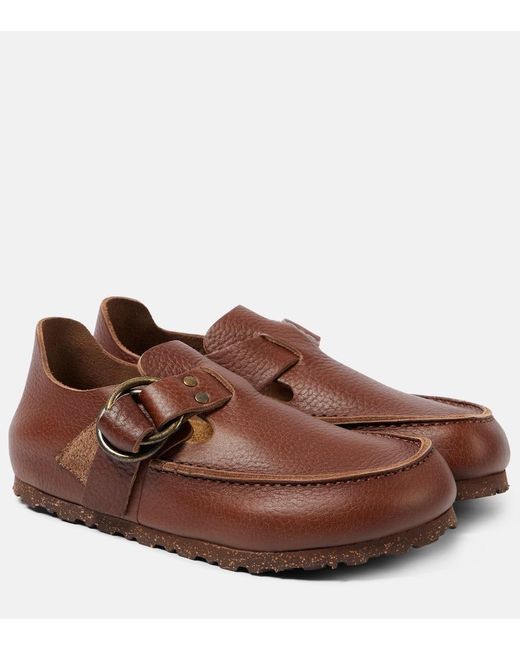 Birkenstock X Filson London Methow Leather Loafers in Brown | Lyst UK