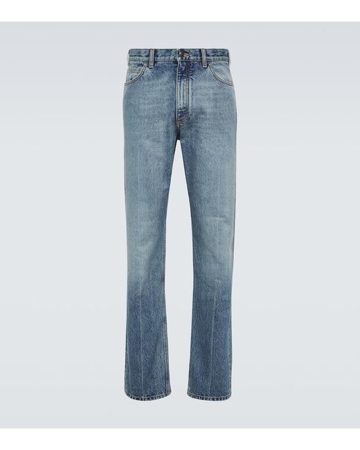 The Row Blue Fred Straight Jeans for men