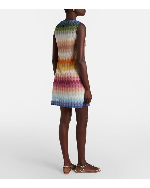 Missoni Pink Sleeveless Minidress