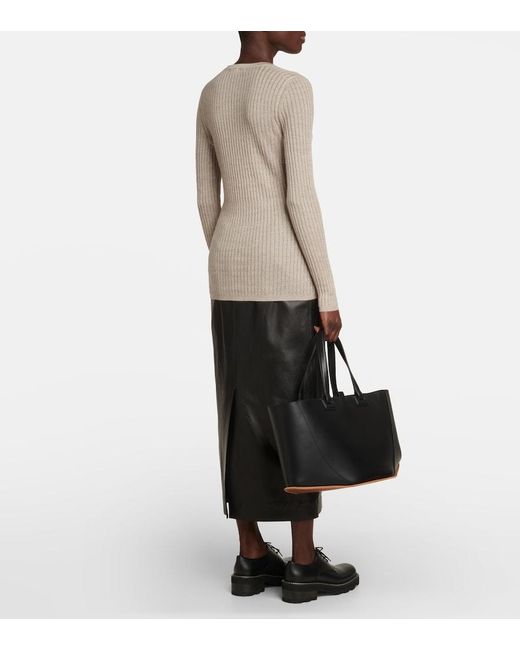 Gabriela Hearst Natural Emma Pointelle Cashmere And Silk Cardigan