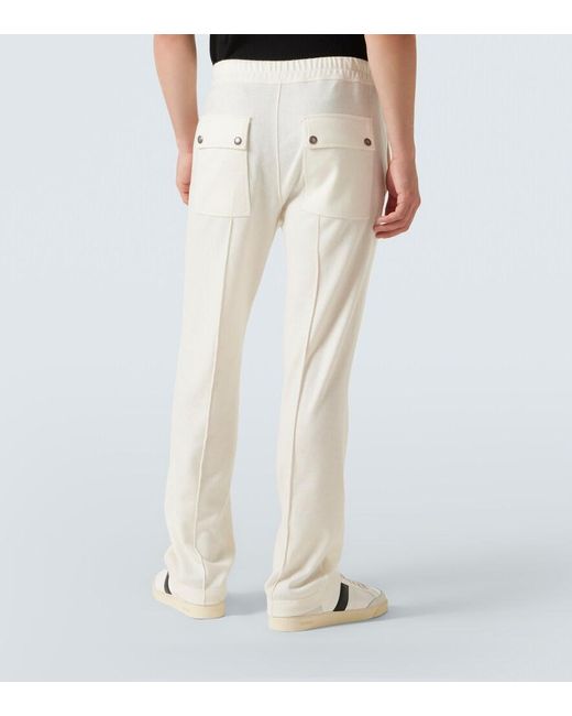 Tom Ford White Cashmere Sweatpants for men
