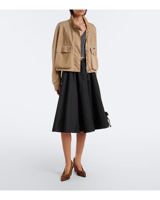Pumps Slingback di Prada in Brown