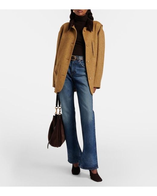 Agolde Blue Kick Boot Bootcut Jeans