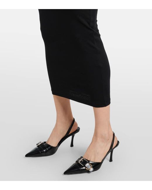 Wardrobe NYC Black Cotton Maxi Dress