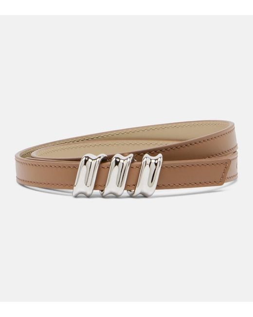 Loewe Natural Coil Leather Belt